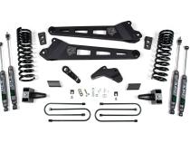 13-14 Dodge RAM 3500 6.5 Inch Replacement Radius Arm Lift Kit Diesel Fox Shocks Zone Offroad