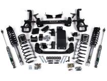 19-24 Ram 1500 4WD 6 Inch Suspension Lift Kit (Large Bore), 5 Inch Rear Lift, Coil Spring - Nitro Loaded Struts, Nitro Shocks Zone Offroad