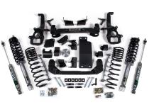 19-24 Ram 1500 4WD 6 Inch Suspension Lift Kit (Large Bore), 5 Inch Rear Lift, Coil Spring - Nitro Loaded Struts, Nitro Shocks Zone Offroad