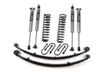 84-01 Jeep Cherokee XJ 3 Inch Lift Kit With Rear Springs -Dana 35 Fox Shocks Zone Offroad